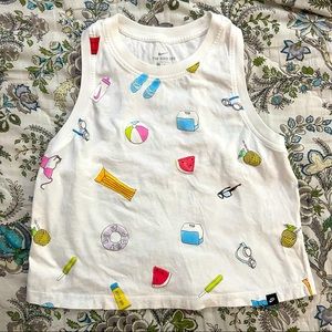 Nike Summer Fun Crop Tank Top
